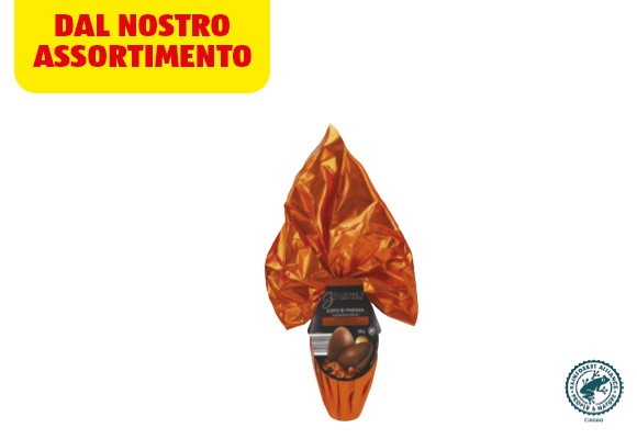 GOURMET Uovo al cioccolato al latte e caramello salato