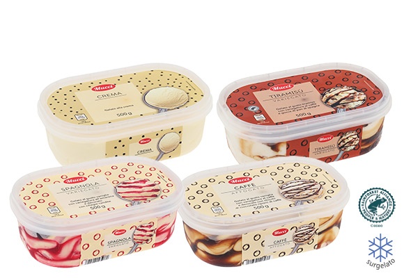 MUCCI Vaschetta gelato