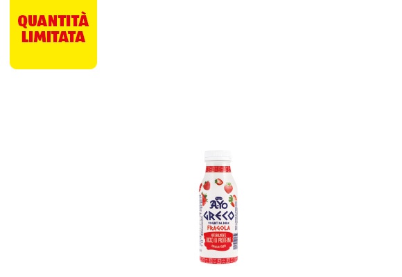 ARBOREA Yogurt greco da bere alla fragola