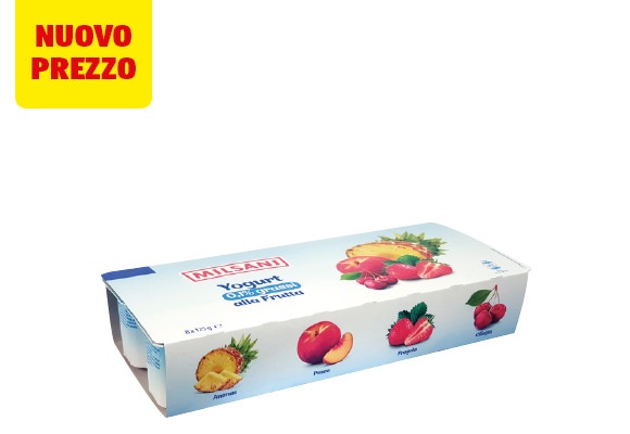 MILASANI Yogurt magro alla frutta