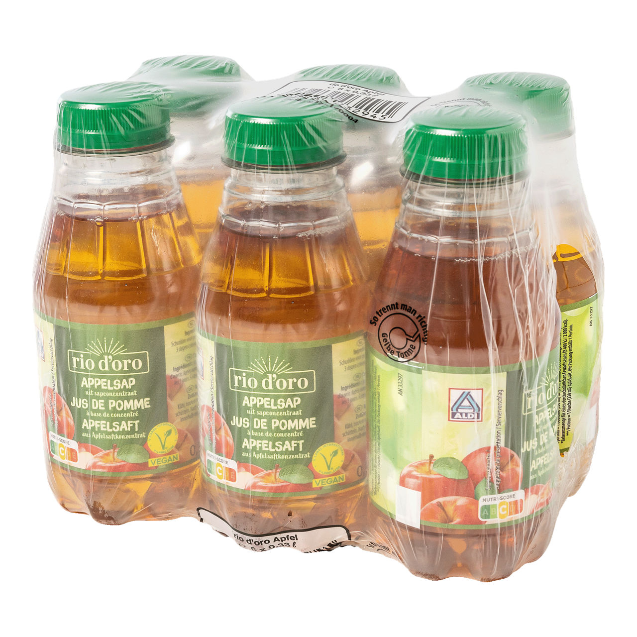 RIO D'ORO® Appelsap, 6 st.