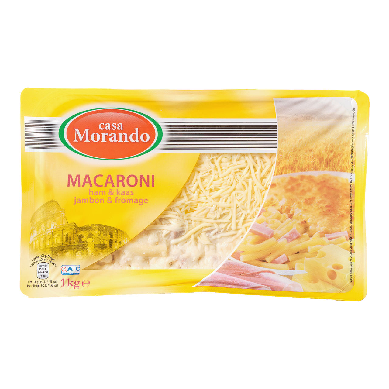 CASA MORANDO® Macaroni met ham en kaas