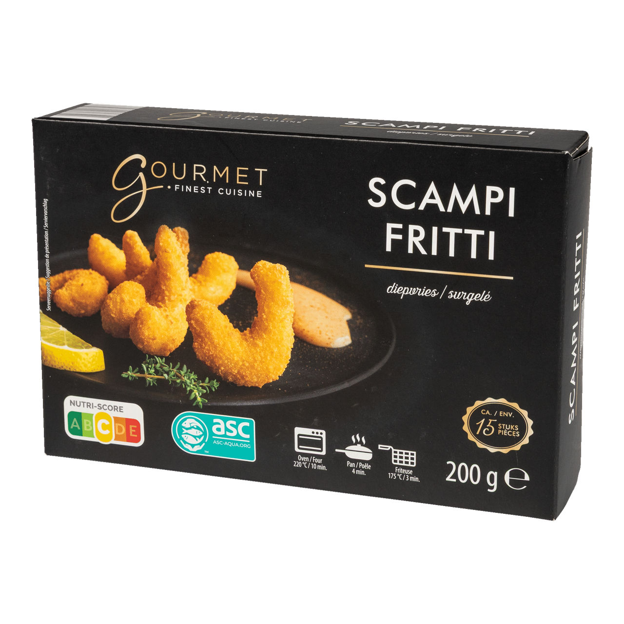 GOURMET FINEST CUISINE Scampi fritti (200 g)