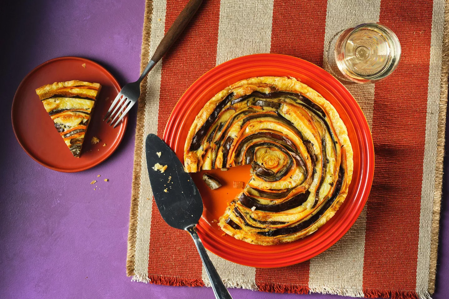 groente spiraaltaart 