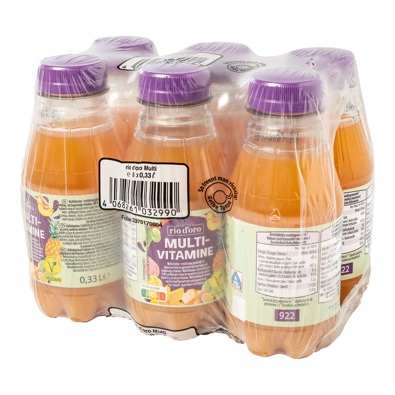 RIO D'ORO® Multivitaminesap, 6 st.