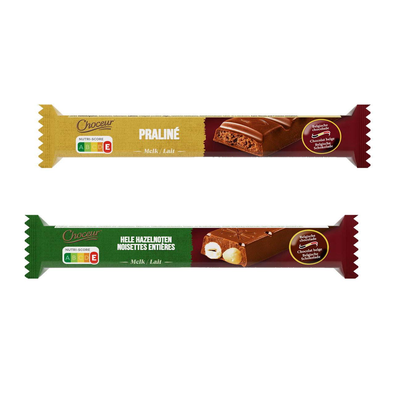  Riegel mit Pralinéfüllung