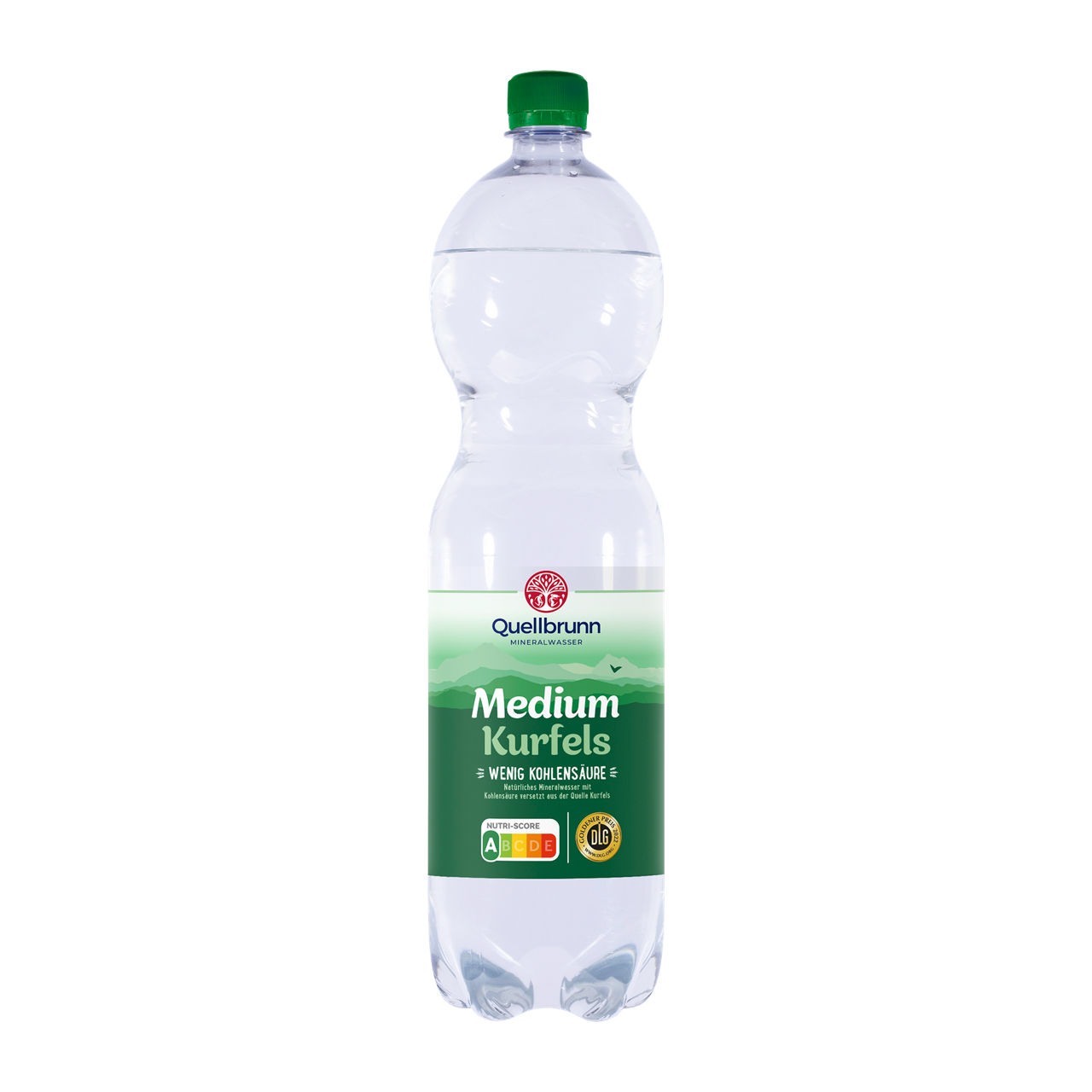 Mineralwasser Medium mit Kohlensäure 1,5l