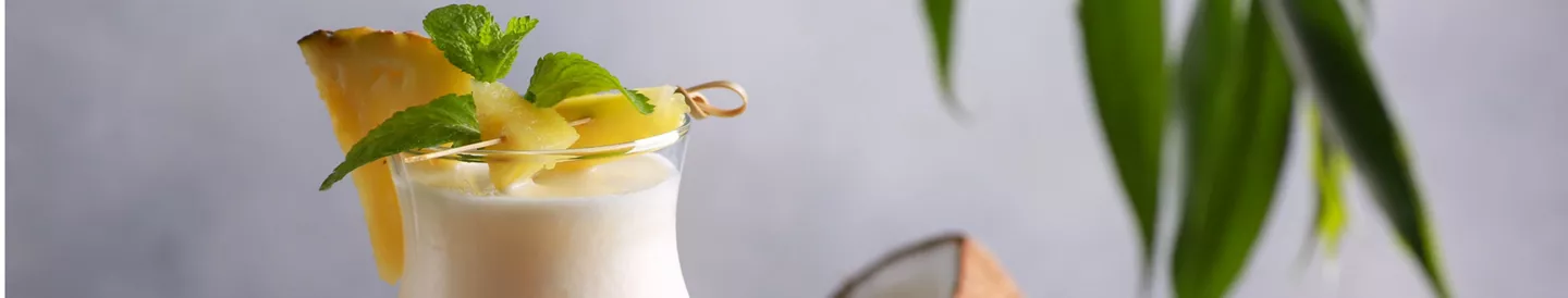 Receta piña colada con alcohol