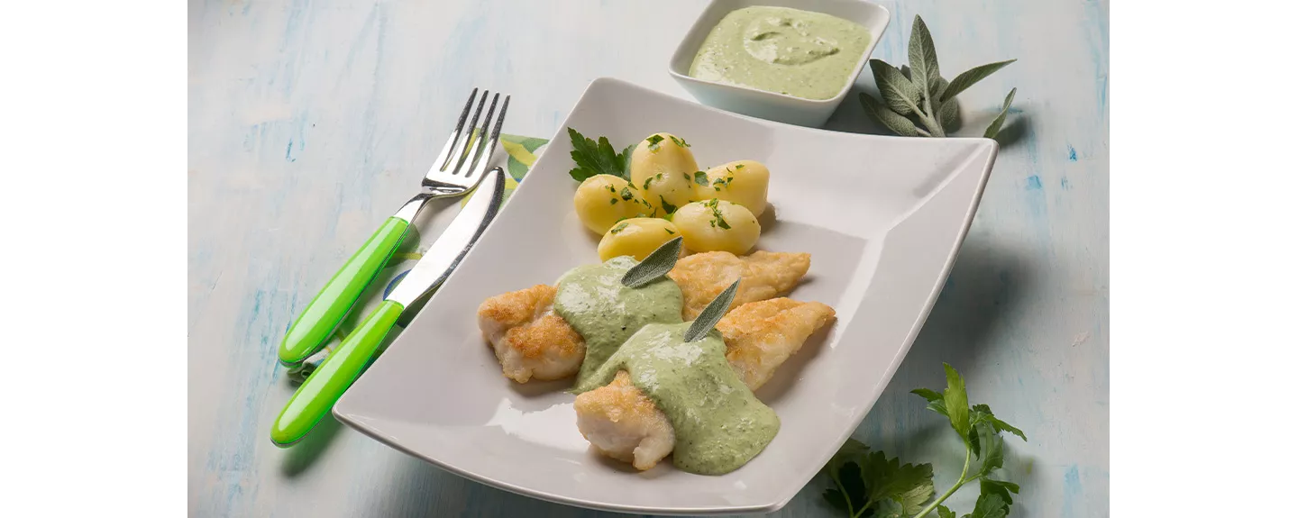 Salsa verde para pescado