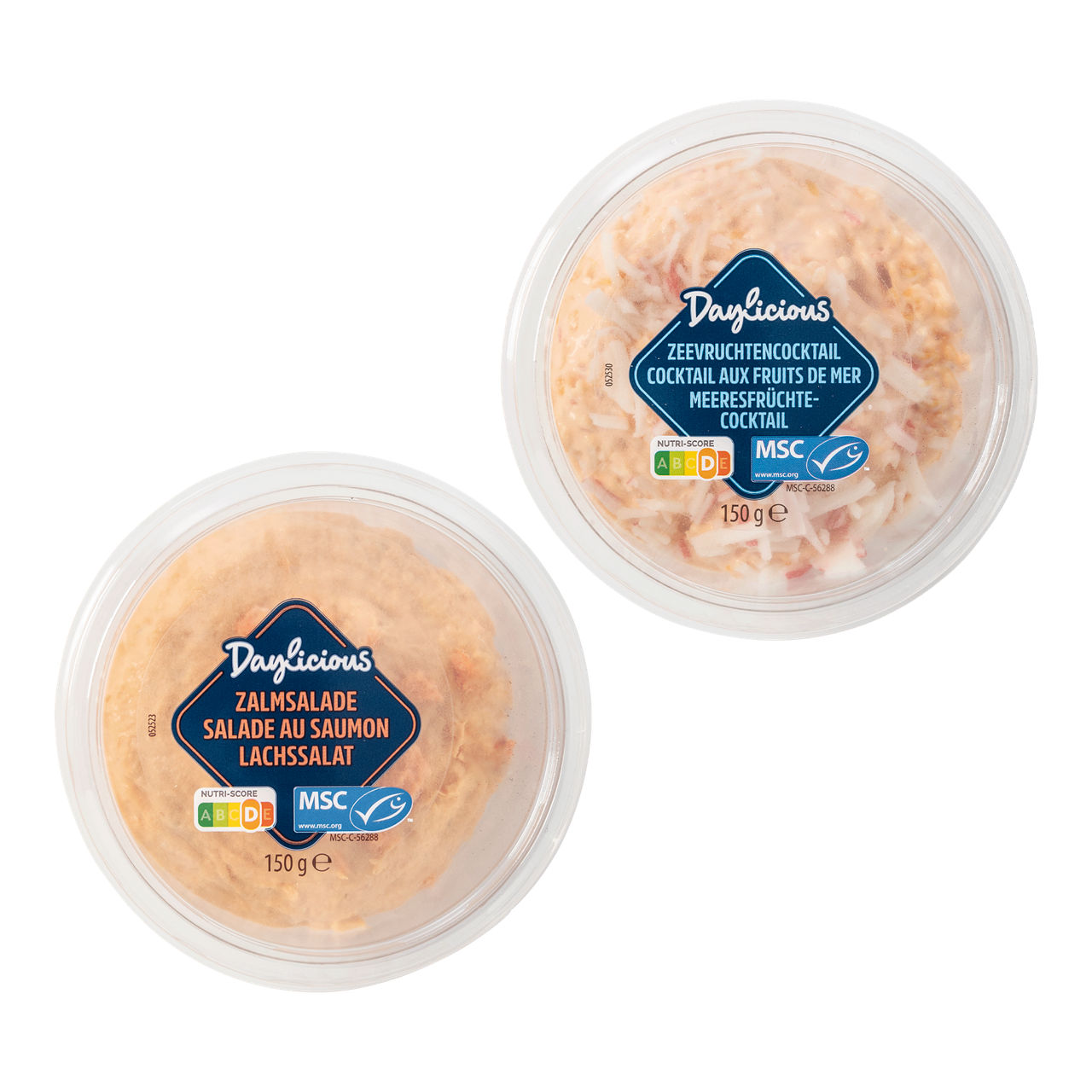 DAYLICIOUS® Cocktailsalade zalm/garnalen