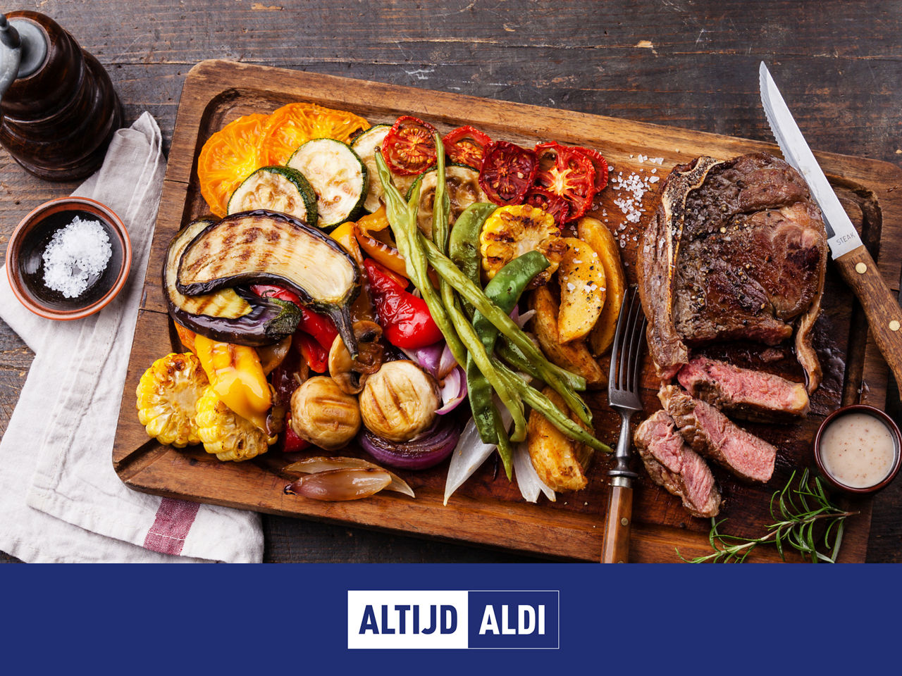Welke groente eet je bij biefstuk? Altijd ALDI