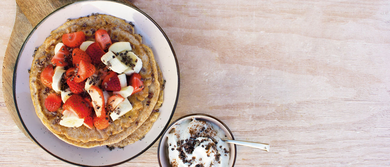 Pannenkoeken met fruit van ALDI