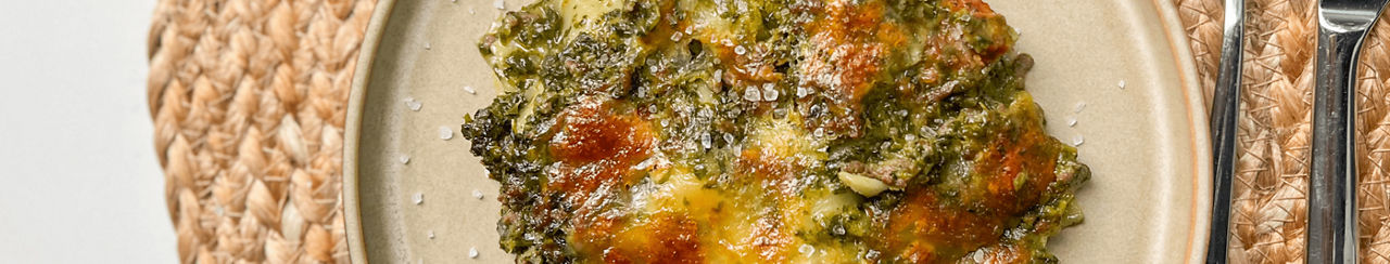 Lasagne met spinazie en chorizo ALDI