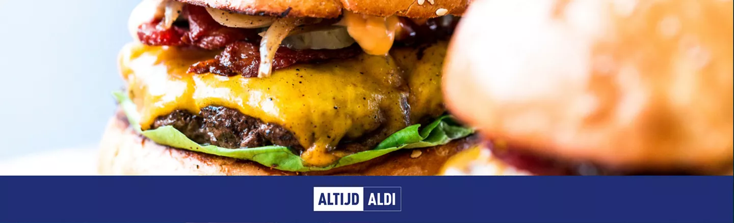 Amerikaanse hamburger