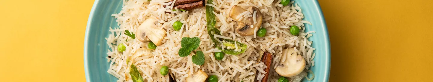 Arroz basmati cocido