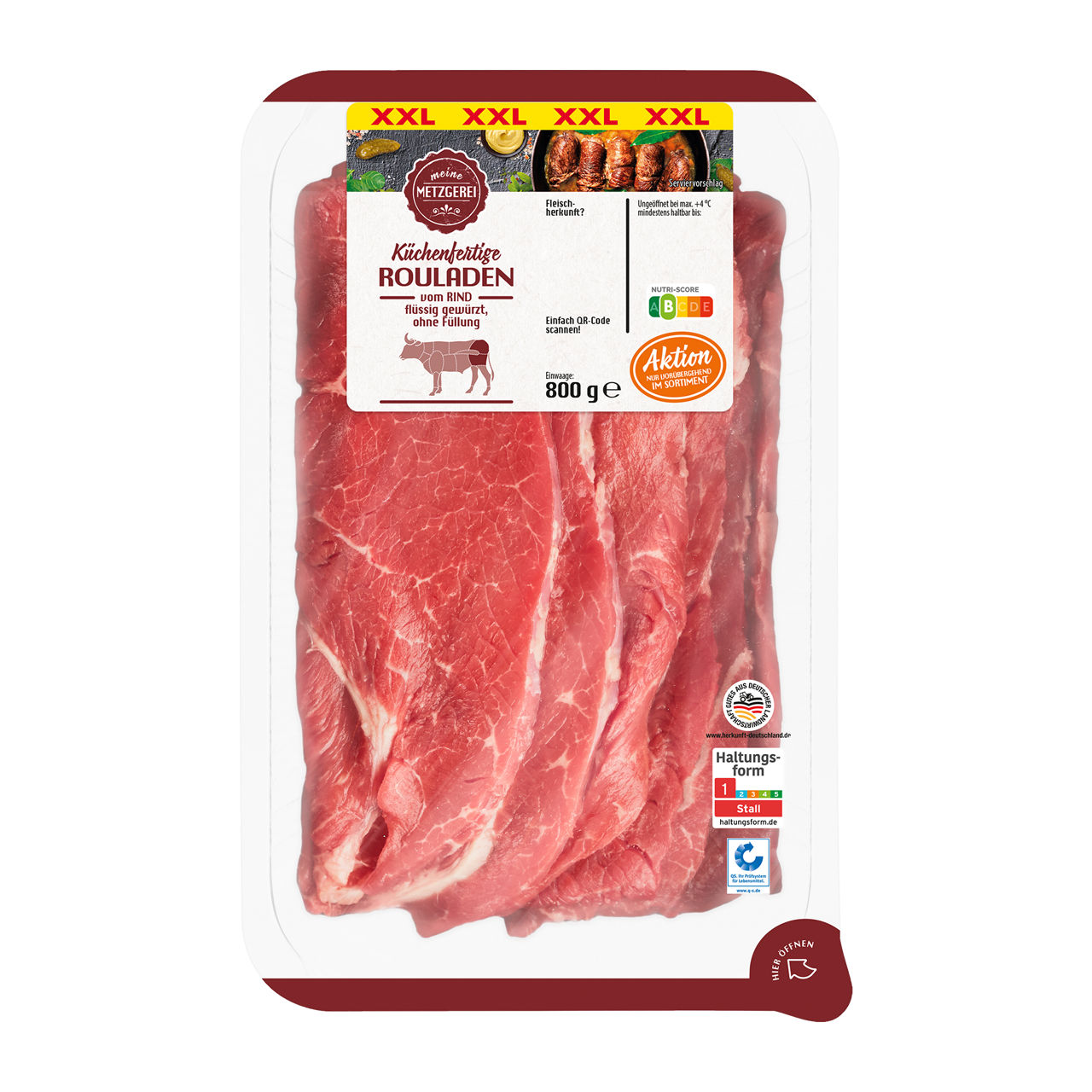  Rinder-Rouladen XXL
