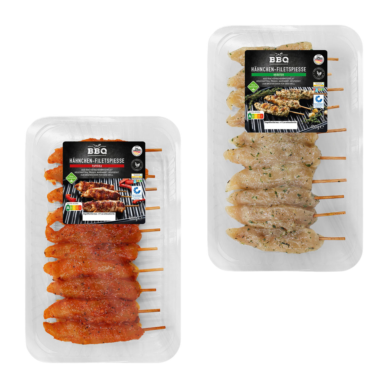  Hähnchenfilet-Spieße