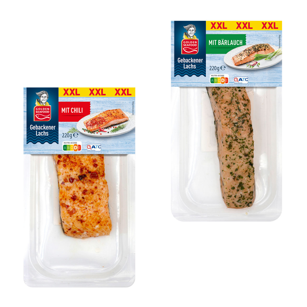 Gebackener Lachs XXL