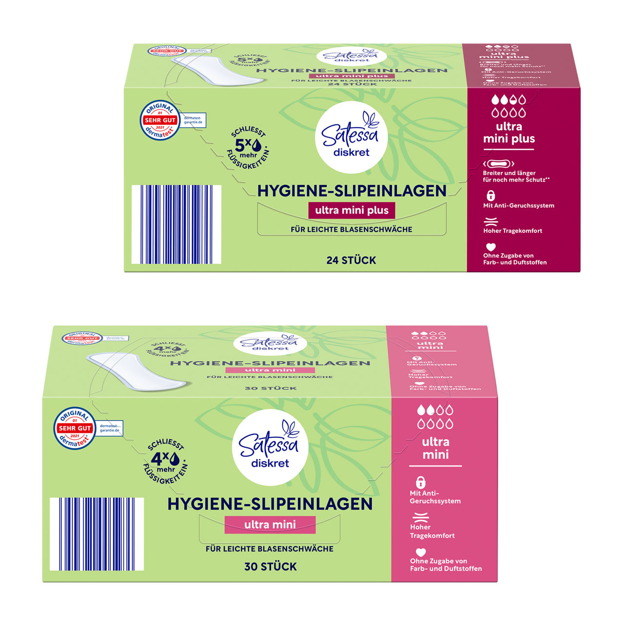 Hygiene-Slipeinlagen