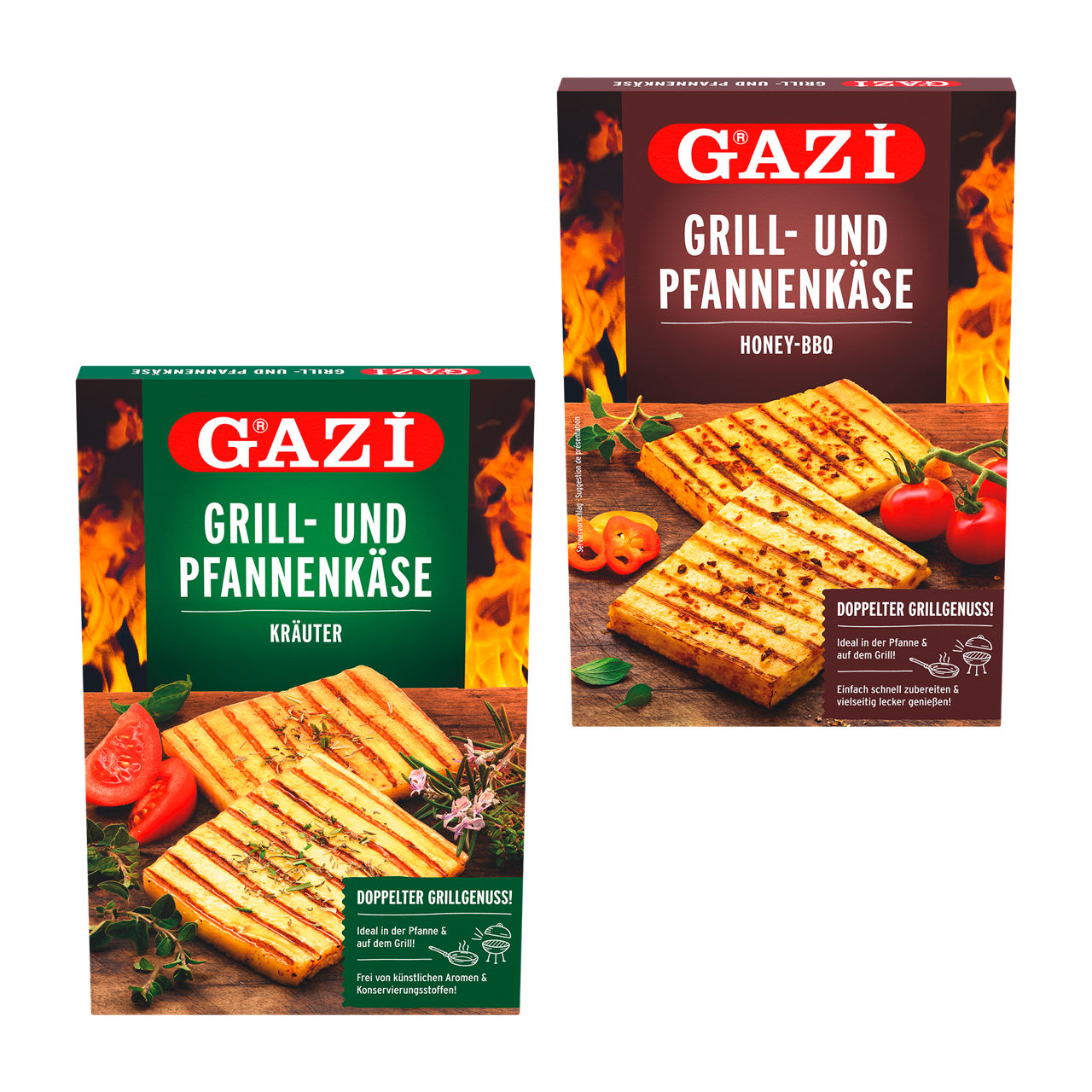  Grill- und Pfannenkäse