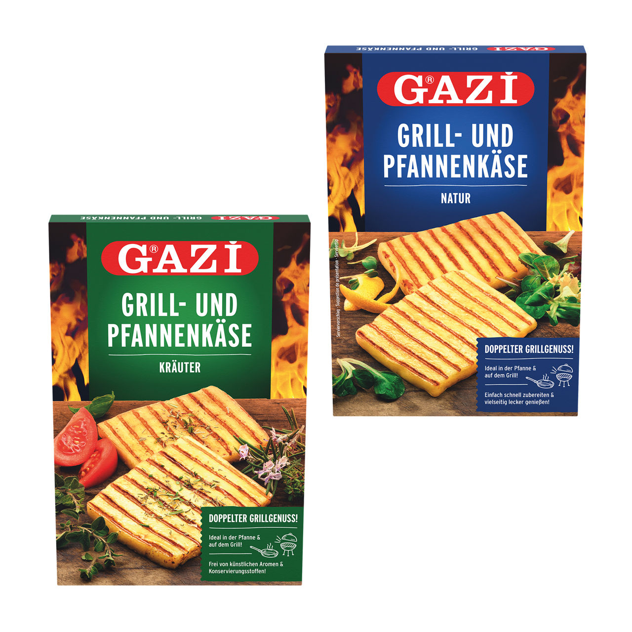  Grill- und Pfannenkäse