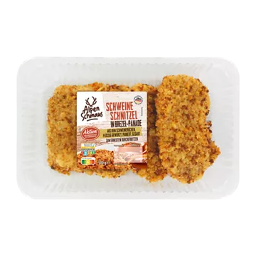 Schnitzel paniert