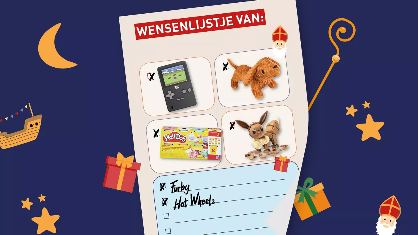 Wensenlijstje ALDI sint
