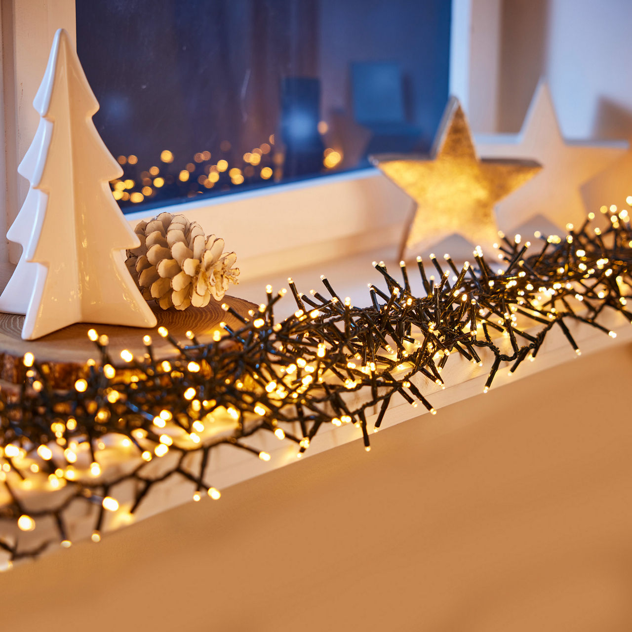 HOME CREATION LED-Galaxie-Lichterkette / LED-Lichterkette