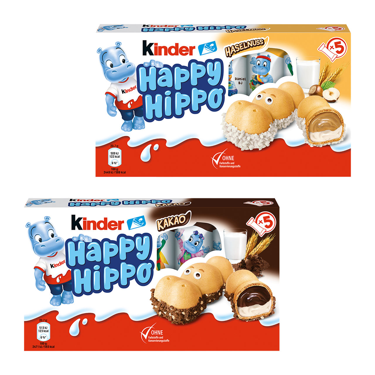  Kinder Happy Hippo