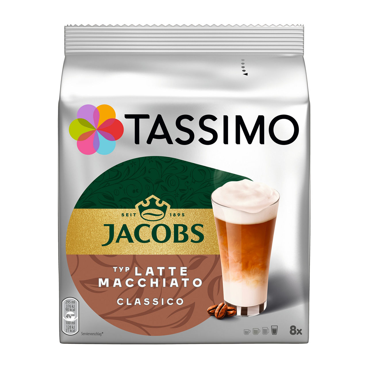  Kaffeekapseln Jacobs Latte Macchiato Classico