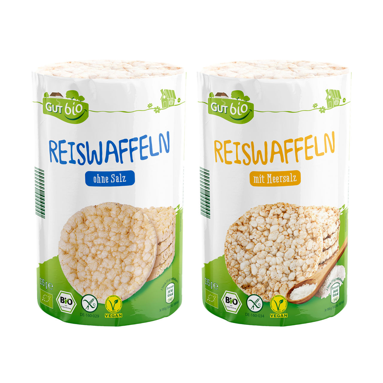 Bio-Reiswaffeln