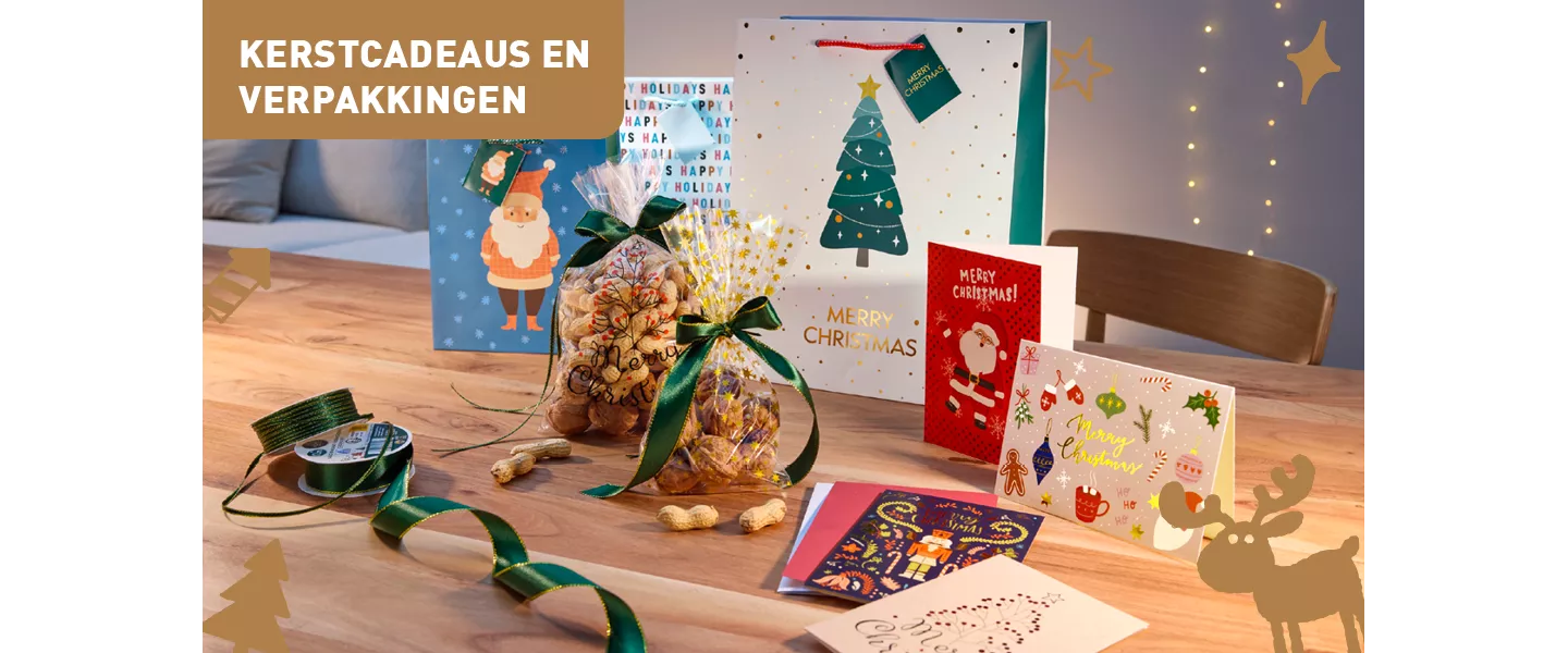 Kerstcadeaus en verpakkingen