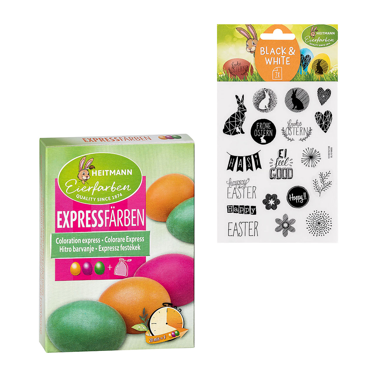  Osterdekoration / Eierfarben