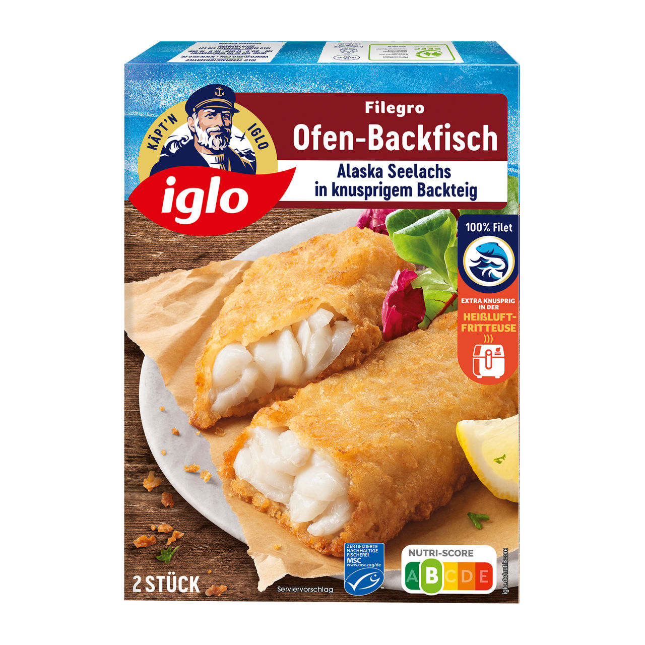 Filegro Ofen-Backfisch
