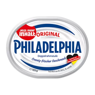 Frischkäsezubereitung