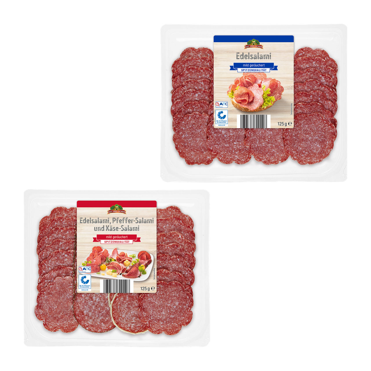Salami Aufschnittplatte