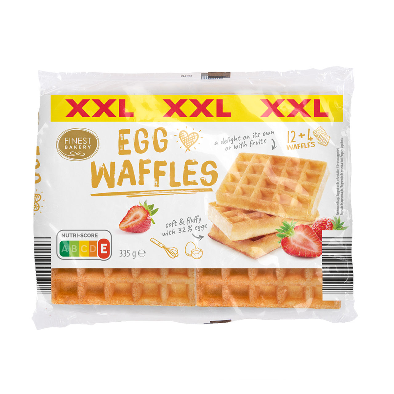  Frischei-Waffeln XXL
