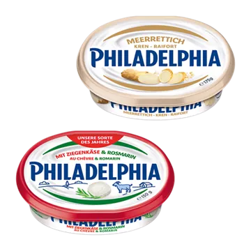 Frischkäsezubereitung