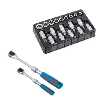 Teleskopratsche(n)/Steckschlüssel-Set