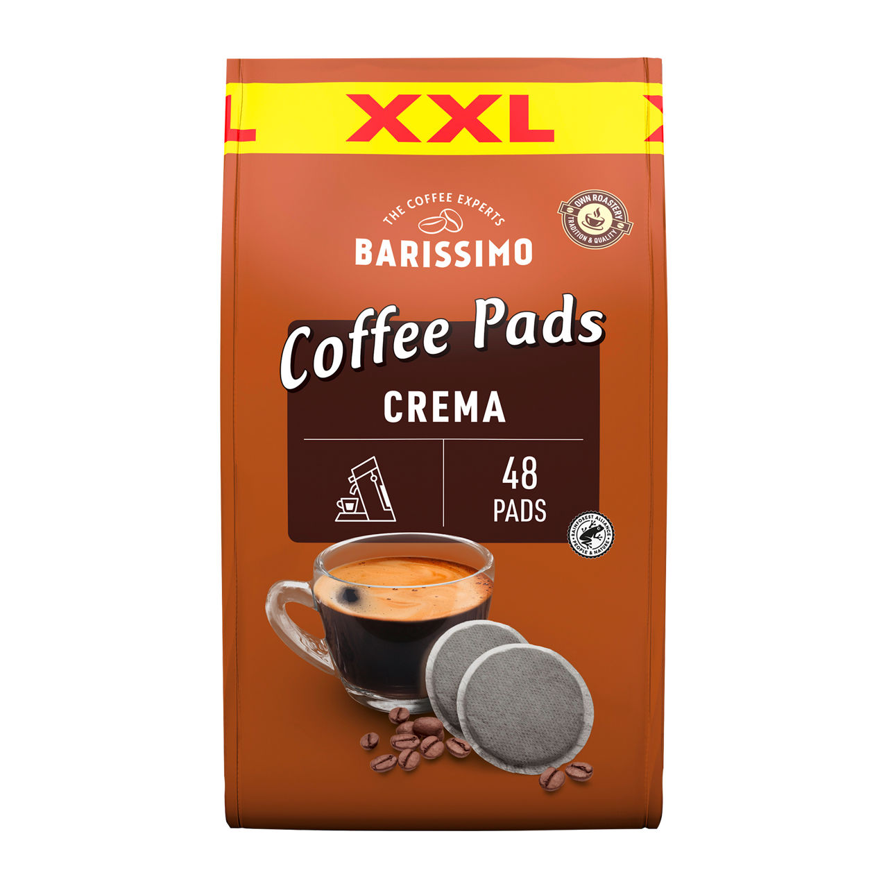  Kaffeepads Crema XXL