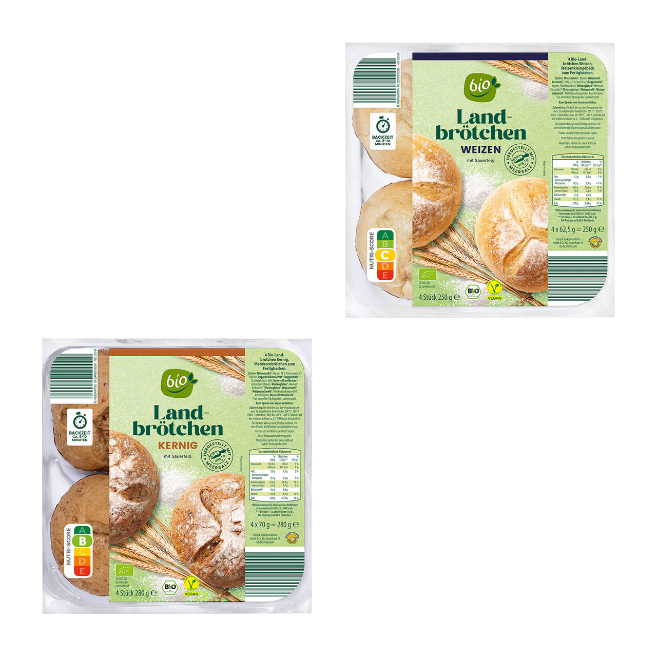 Bio-Landbrötchen