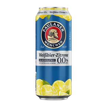 Weißbier-Zitrone 0,0 %