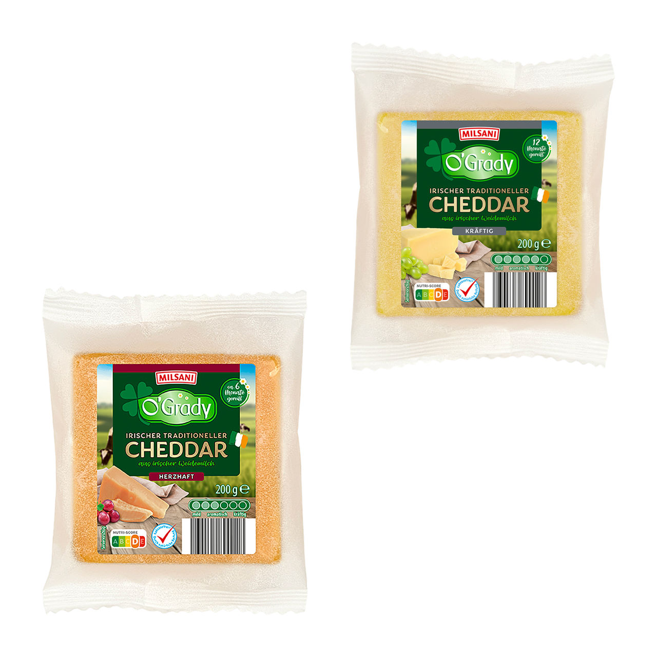 Irischer Cheddar