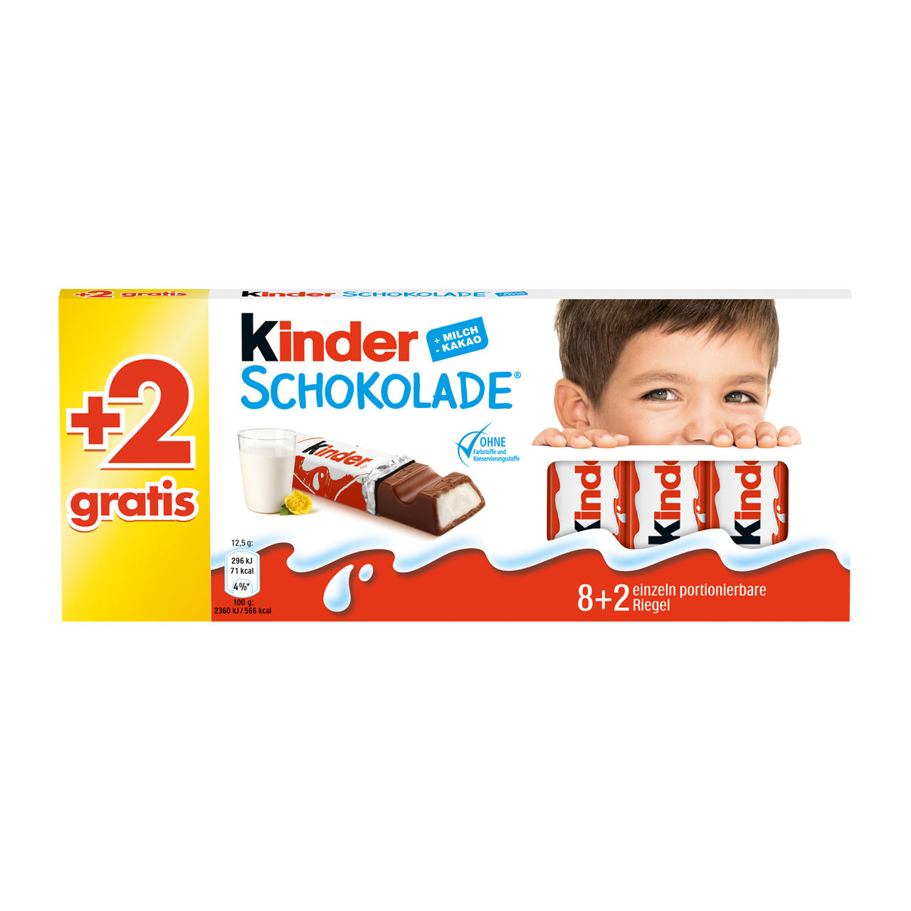  Kinder Schokolade