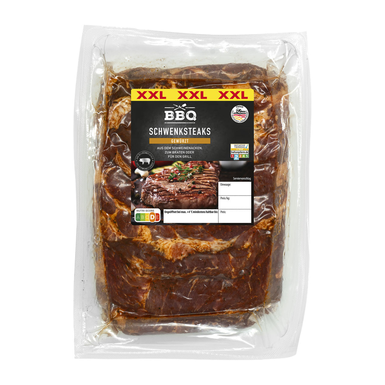  Schwenksteaks XXL