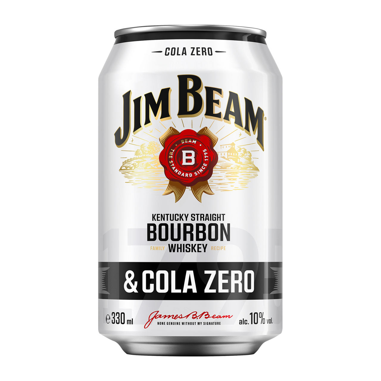 Bourbon Whiskey & Cola Zero