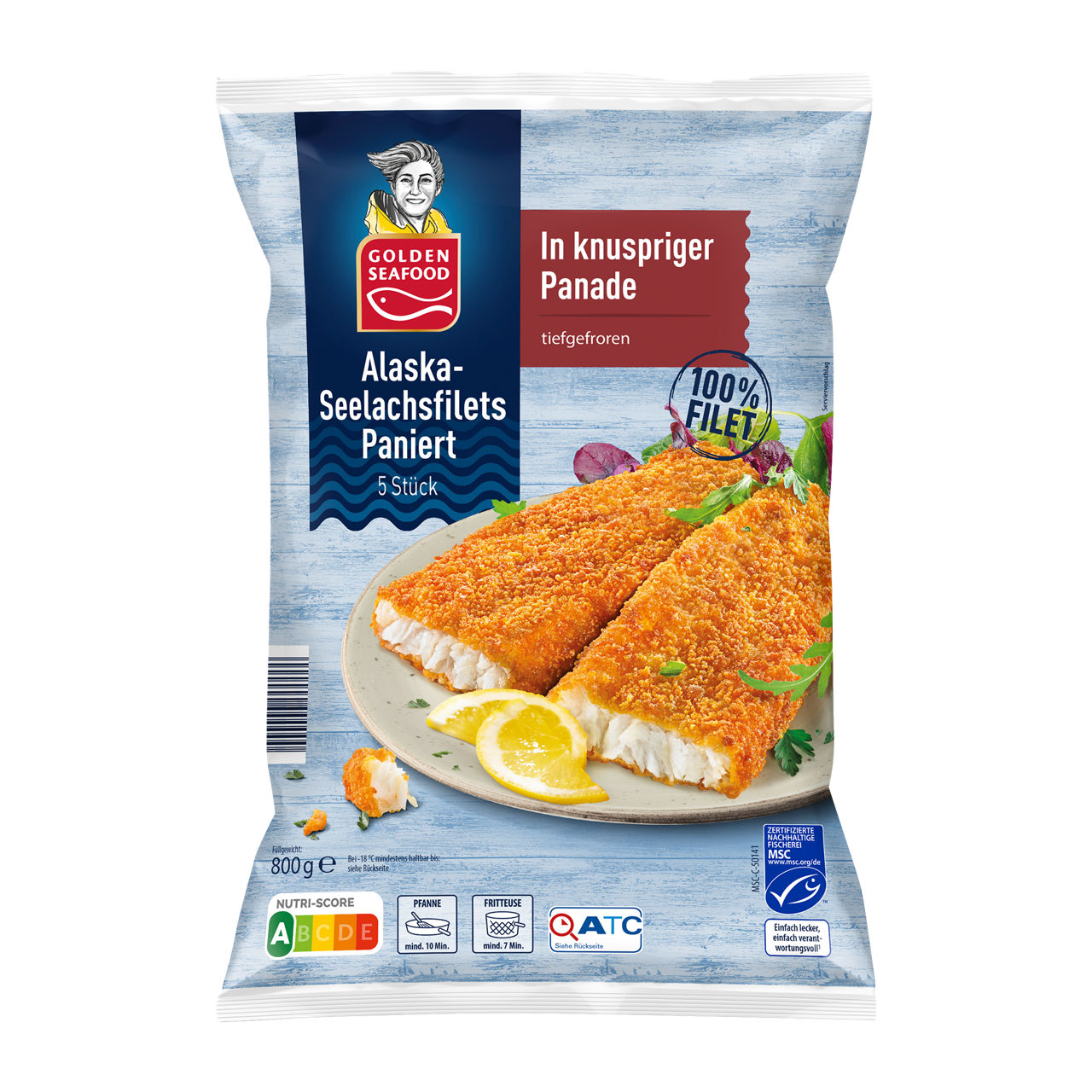 Alaska-Seelachsfilets
