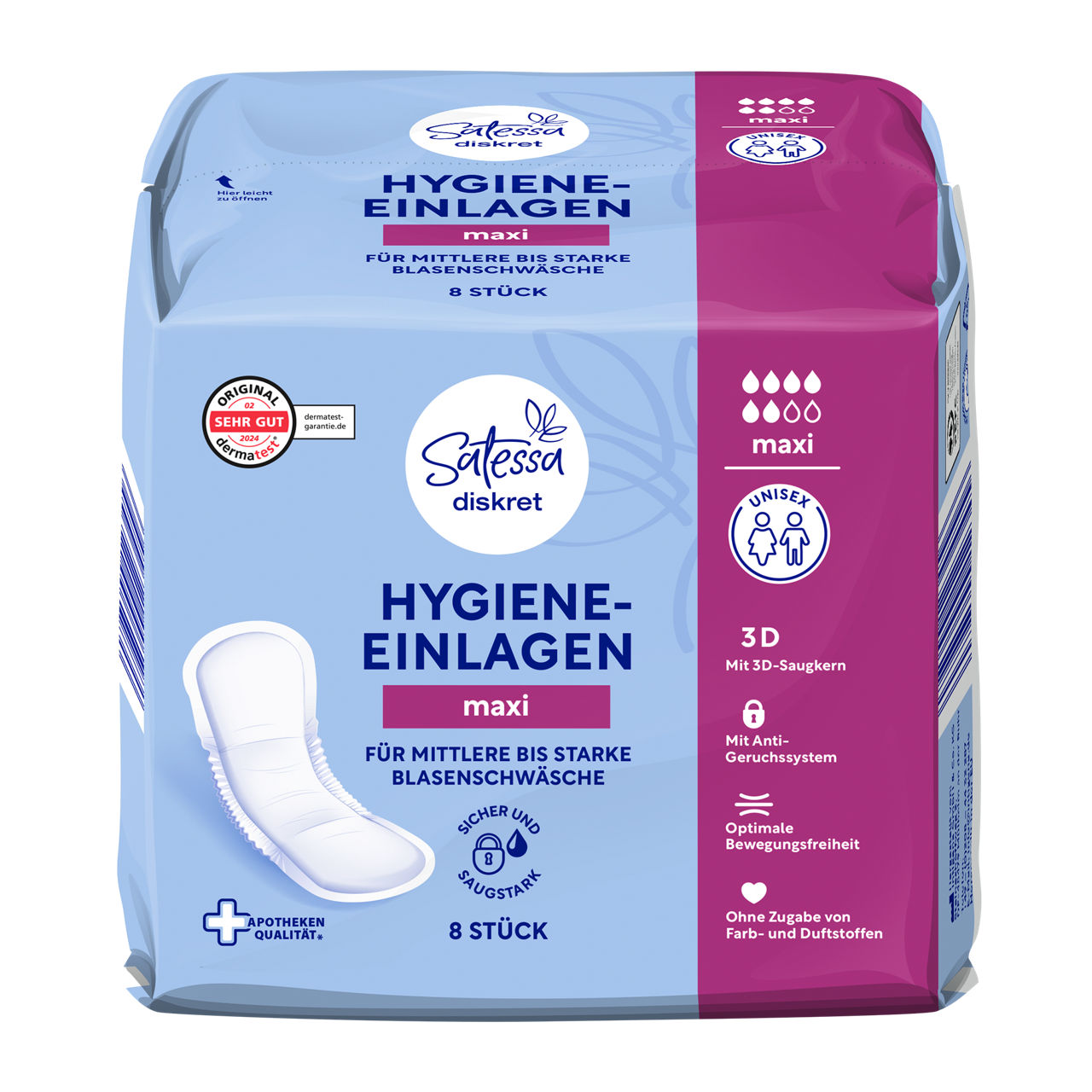 Hygiene-Einlagen Maxi