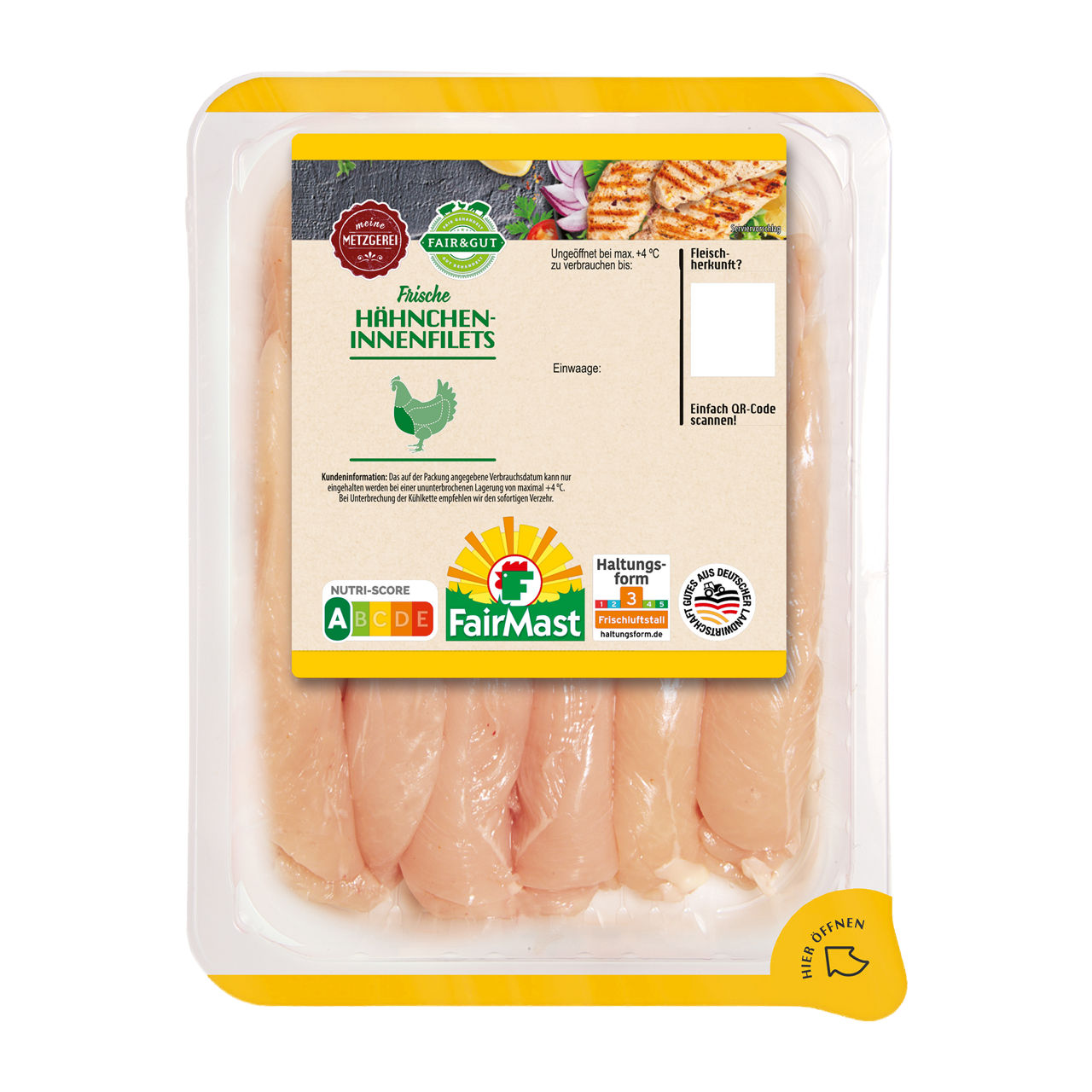 Hähnchen-Innenfilets