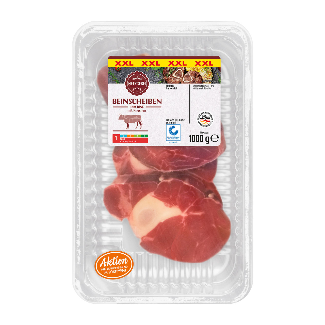  Rinder-Beinscheiben XXL